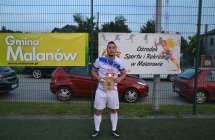 Zawodnik Sparty Grąbków z nagrodą zawodnika meczu