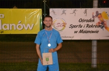 Zawodnik Fc Kawęczny z nagrodą zawodnika meczu