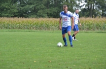 Zawodnik Sparty przy pilce