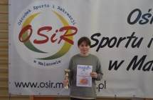 1 miesce w kategii  rocznik 2010-2007 dziewczat