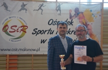 1 miesce w kategorii otwartej mezczyzn