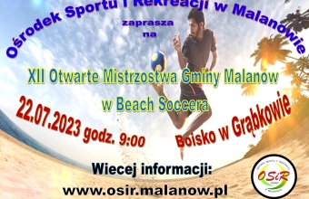 plakat beach soccer