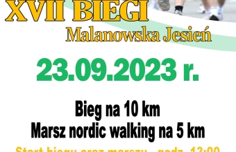 plakat BIEGI 2023