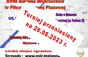 PLAKAT SIATKOWKA PLAZOWA 2023 2