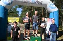 Zawodnicy na podium zawodów 