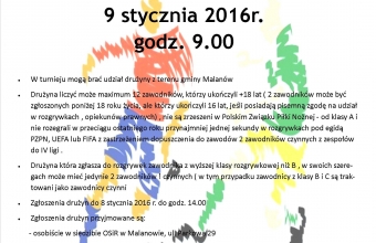 Plakat - Halowa Orlik Polska 2016